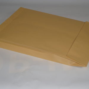 Akte enveloppen / monsterzakken, bruin 250 x 353 x 40 mm