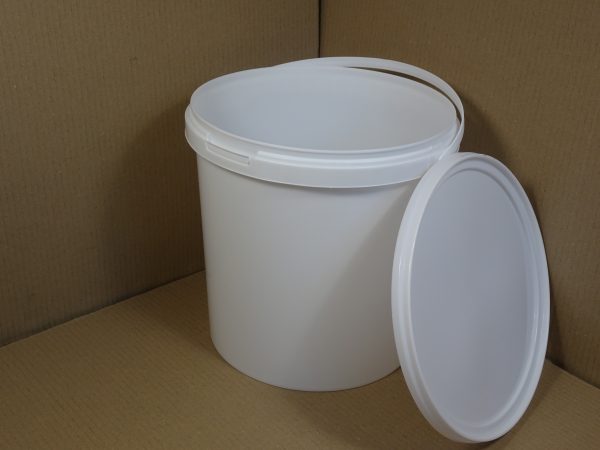 Emmer + deksel, inhoud: 10 liter, polypropyleen