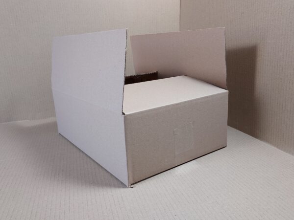 1) Amerikaanse vouwdoos, bruin 350 x 250 x 120 mm