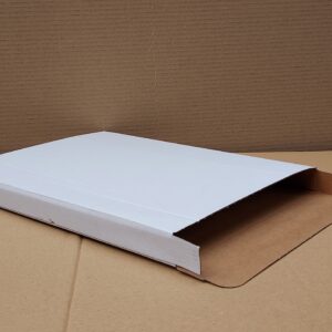 Brievenbusdoos A4+ zijklep, 350 x 250 x 28 mm