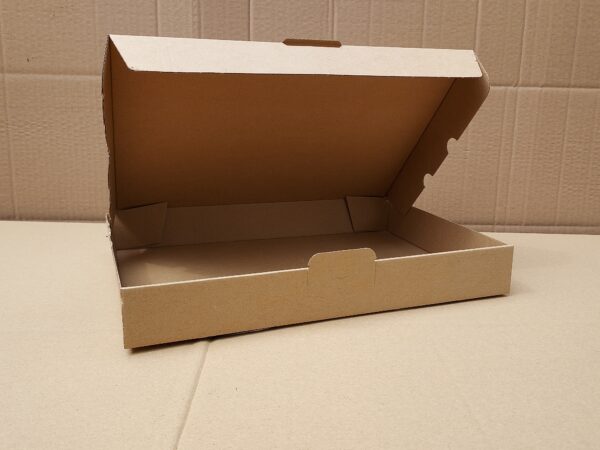 Stansdoos / postdoos, bruin 350 x 250 x 50 mm